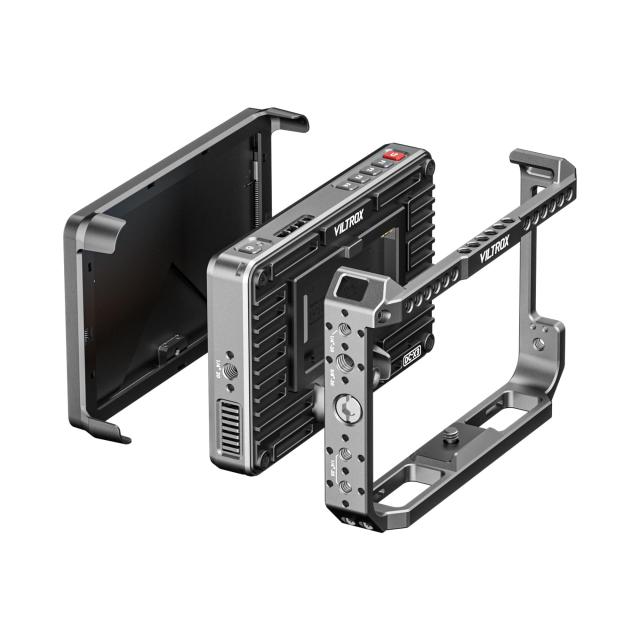 VILTROX DC-X3 カメラ モニター＆ケージ セット 3G-SDI フィールド