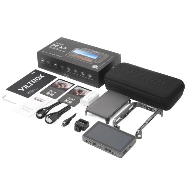 VILTROX DC-X3 カメラ モニター＆ケージ セット 3G-SDI フィールド