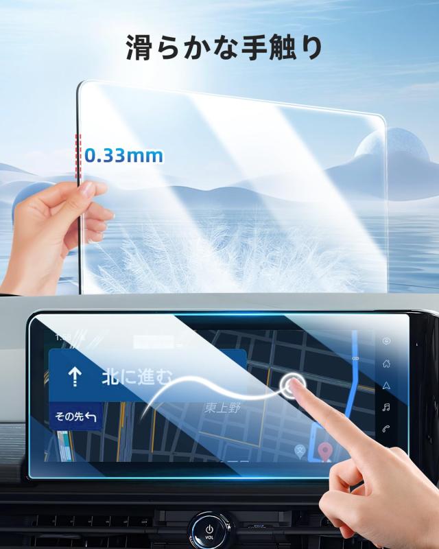 LANGBEAN 日産 セレナ c28 保護フィルム 【5点セット】新型 12.3