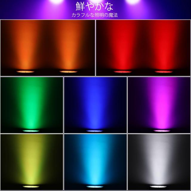 BETOPPER 54x4W 4 in 1 RGBW LEDステージライトCRI/RA＞92撮影録画舞台照明5000 Lmスポットライト調光ディスコライトパーライトdj disco l_5