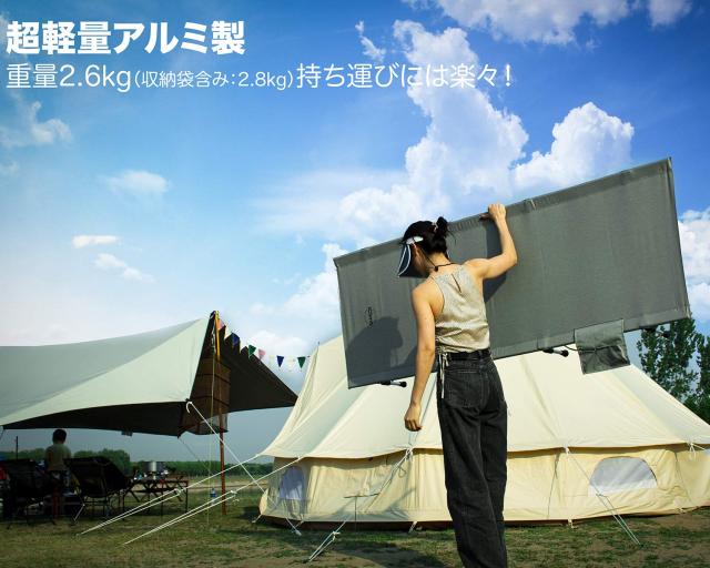 iClimb 折り畳みコット All Black 190×70×20cm 耐荷重150kg_4