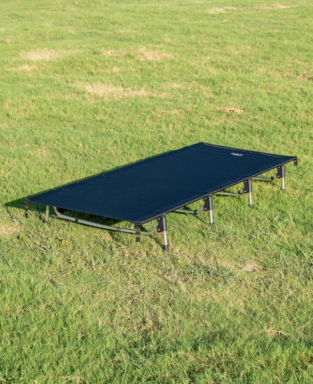 iClimb 折り畳みコット All Black 190×70×20cm 耐荷重150kg_6