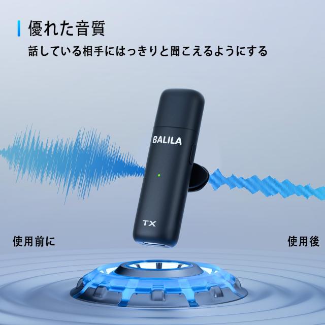 BALILA会議用マイクスピーカー 6つのクリップマイクを備えた