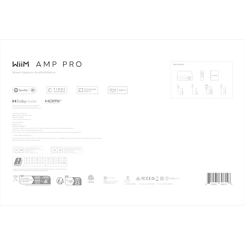 直輸入品】WiiM Amp Pro：マルチルームストリーミングアンプ | Google