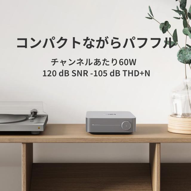 直輸入品】WiiM Amp Pro：マルチルームストリーミングアンプ | Google