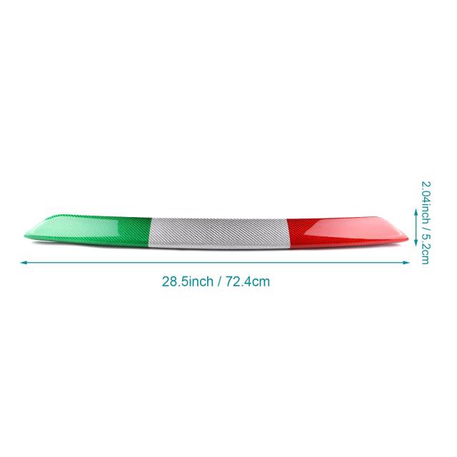 AIRSPEED アバルト 595 595C 695 2017-2023 専用 アクセサリー カーボンファイバー 外装カスタム パーツ 車のバンパーフォグランプの下の