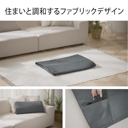 パナソニック エアーマッサージャー はくだけキュッとリフレ おまかせAI レッグリフレ ダークグレー EW-RA192-H_8