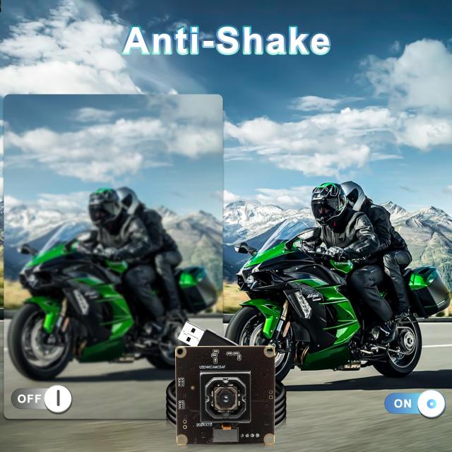 ELP USB カメラ 手ぶれ補正 オートフォーカス USB カメラモジュール 4K 車両カメラ IBIS 安定化 11MP USB カメラ 90 度歪みなしレンズ付の通販は