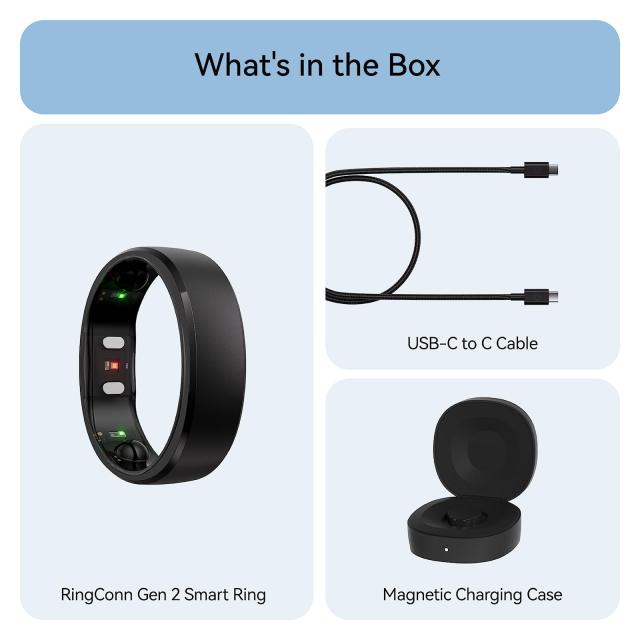 RingConn Gen 2 スマートリング｜アプリ購読不要、まずサイジングキットでサイズ確認、バッテリー持続最長12日、睡眠・心拍・ストレス・_6