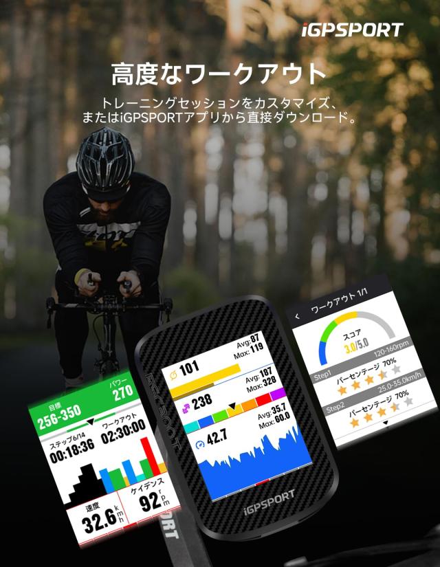 新品・未開封【iGPSPORT】BSC300　地図ナビサイクルコンピューター iGPSPORT BSC300 カラーディスプレイとマップナビ搭載で約2万円のハイ