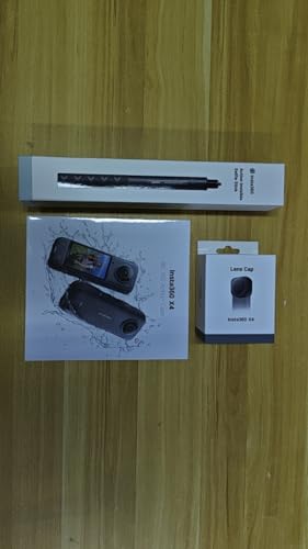 Insta360 X4-8K防水360度アクションカメラ、ウェアラブルカメラ、4K 