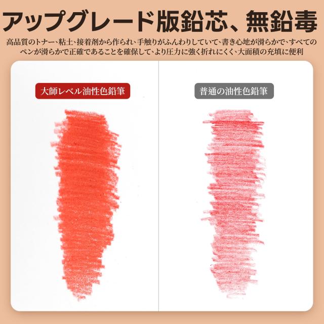Marco プロ用色鉛筆 油性 120色, 大人の色鉛筆 重ね塗り 色鉛筆 やわらかい芯 太い 学生用色鉛筆 高級 鉛筆削り付き 大人の塗り絵色鉛筆