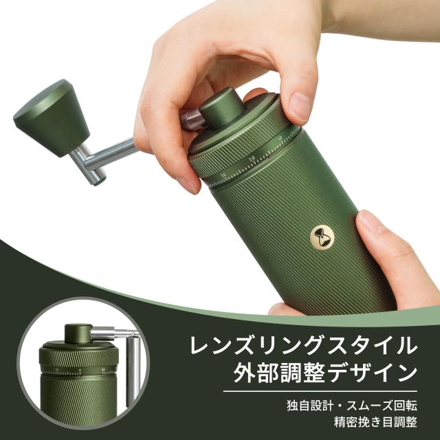 TIMEMORE Chestnut S3 手挽きコーヒーミル タイムモア コーヒーミル 手動 ホッパー容量30g 全金属製 外ダイヤル式 S2C 890臼刃搭載 簡単_1