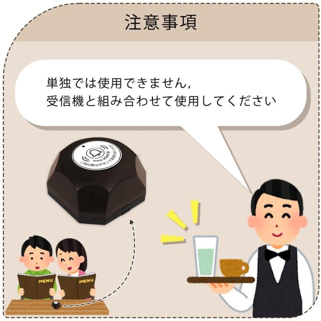 ALIBELL 呼び鈴 ワイヤレス 飲食店 呼び鈴 ワイヤレス飲食 店 業務 用