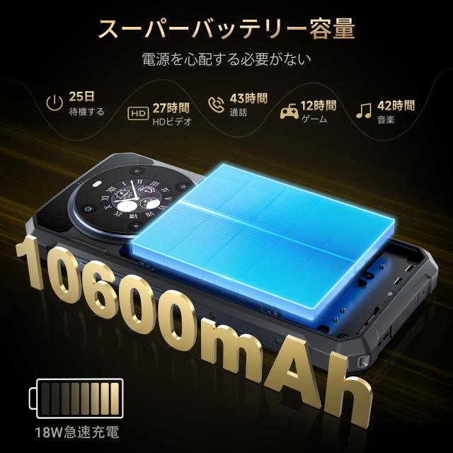 [ジャンク] FOSSiBOT F109 5G スマホ Android 14 F109-9.jpg?v=1749625018