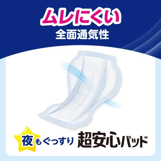 リリーフ テープ式おむつ用パッド 夜もぐっすり超安心10回分 30枚の