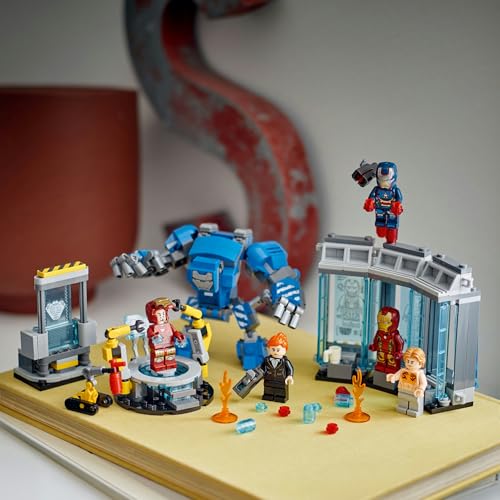 レゴ(LEGO) マーベル アイアンマン・ラボ：ホール・オブ・アーマー おもちゃ 玩具 誕生日 プレゼント ブロック 男の子 女の子 子供 8歳 9_9