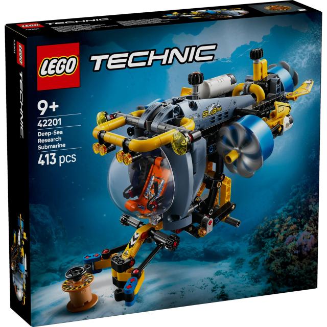 レゴ(LEGO) テクニック 深海調査潜水艦 おもちゃ 玩具 誕生日 プレゼント ブロック 男の子 女の子 子供 9歳 10歳 11歳 小学生 乗り物 船_1
