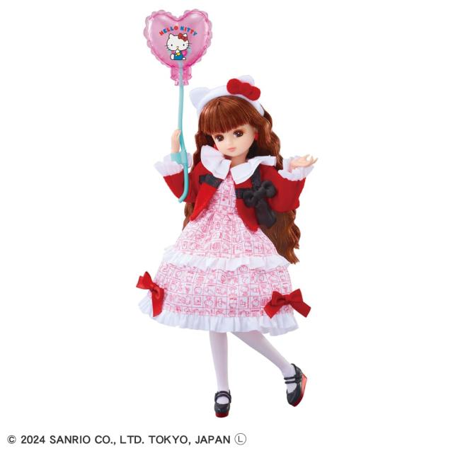 タカラトミー リカちゃん ドール フォトジェニックリカ ハローキティ 50thアニバーサリースタイル_1