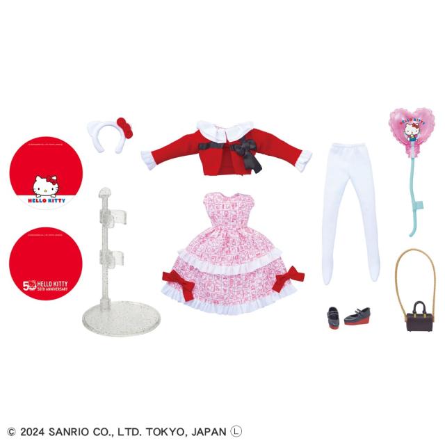 タカラトミー リカちゃん ドール フォトジェニックリカ ハローキティ 50thアニバーサリースタイル_3