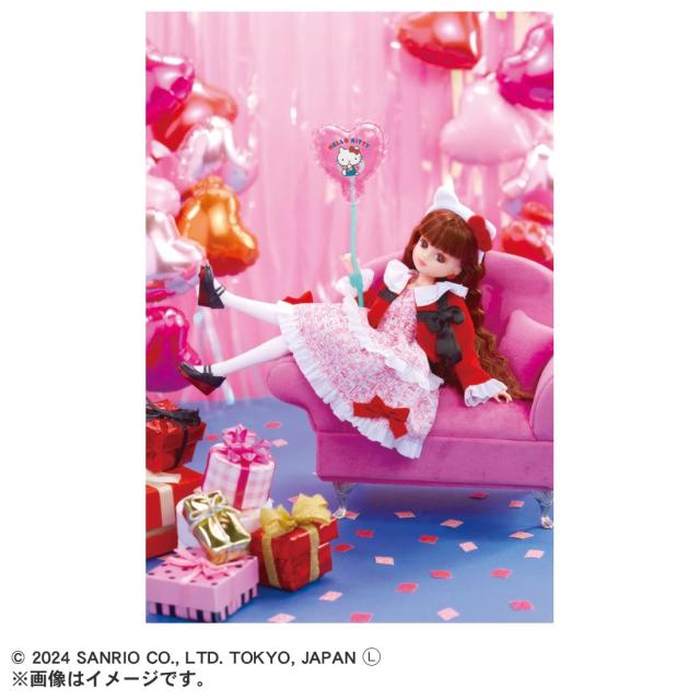 タカラトミー リカちゃん ドール フォトジェニックリカ ハローキティ 50thアニバーサリースタイル_4