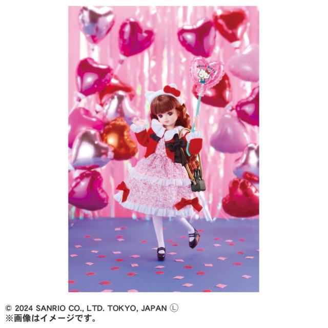 タカラトミー リカちゃん ドール フォトジェニックリカ ハローキティ 50thアニバーサリースタイル_5