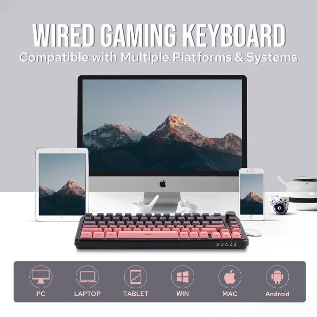 MechLands AJAZZ AK820 ホール効果ゲーミングキーボード アクチュエーション調整可能 8KHzポーリングレート_2