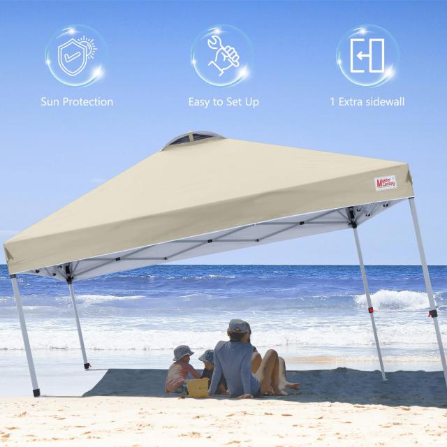 マスターキャノピー（MASTERCANOPY）ワンタッチタープテント サイド