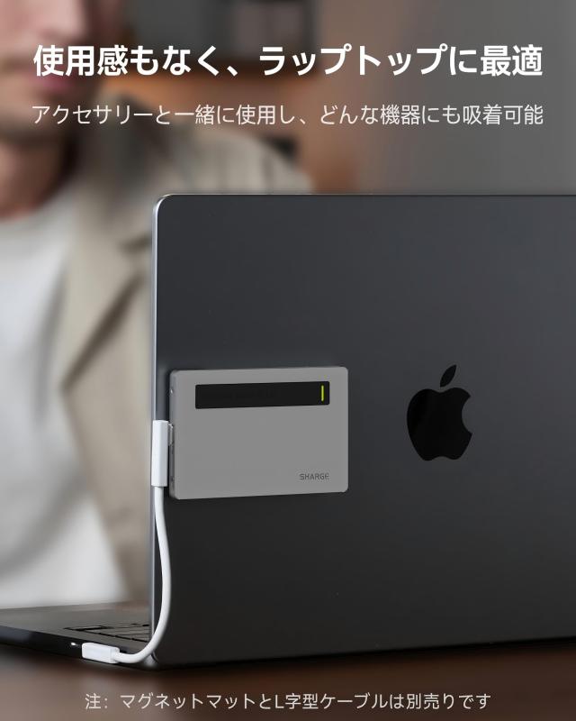 SHARGE Disk Plus SSDエンクロージャー【6mm超薄型アルミボディ】 M.2 NVMe対応 外付けケース USB-C 3.2 Gen2 10Gbps高速転送 2230/2242/_5