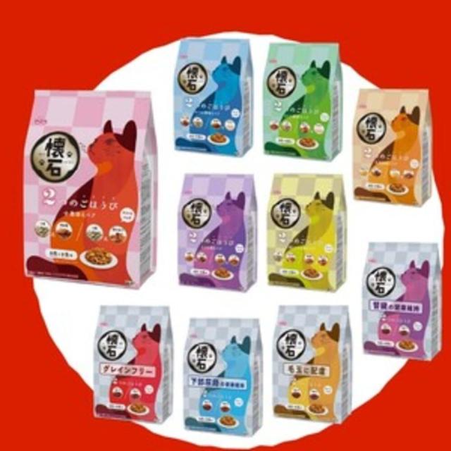 ペットライン 懐石 2つのごほうび 白身魚添えペア キャットドライ グルメ【 国産/小分け/トッピング】 650g 10袋 (ケース販売)_7
