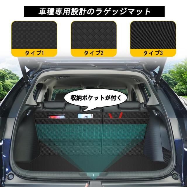 YORKNEIC ホンダ 新型 ZR-V ラゲッジマット RZ系対応 2023年