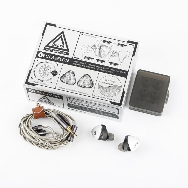 Linsoul CLAVELON DELTAハイエンド人間工学に基づく設計するダイナミックHiFiイヤフォン サイバーパンクに基づくデザイン アップグレード