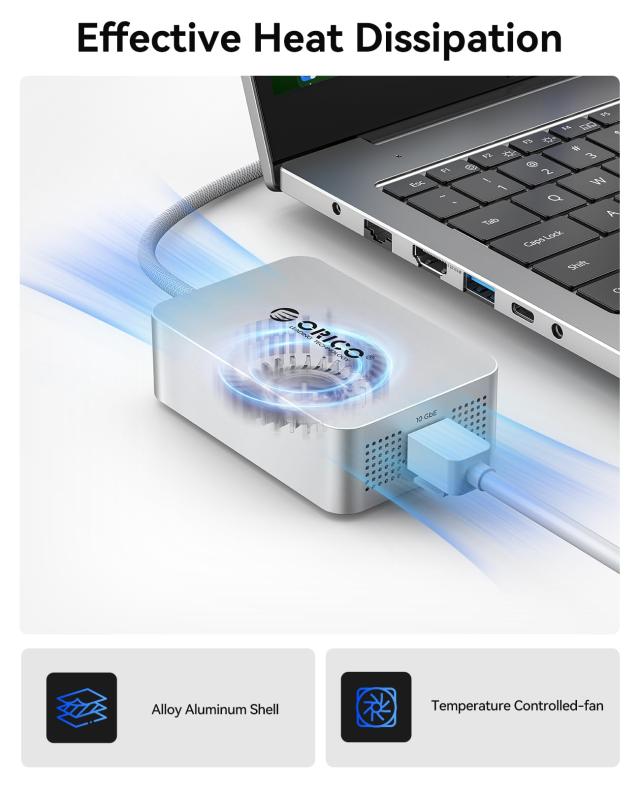 ORICO　Thunderbolt 3 10GbE イーサネットアダプター ORICO Thunderbolt 3 10GbE イーサネットアダプター Amazon.co