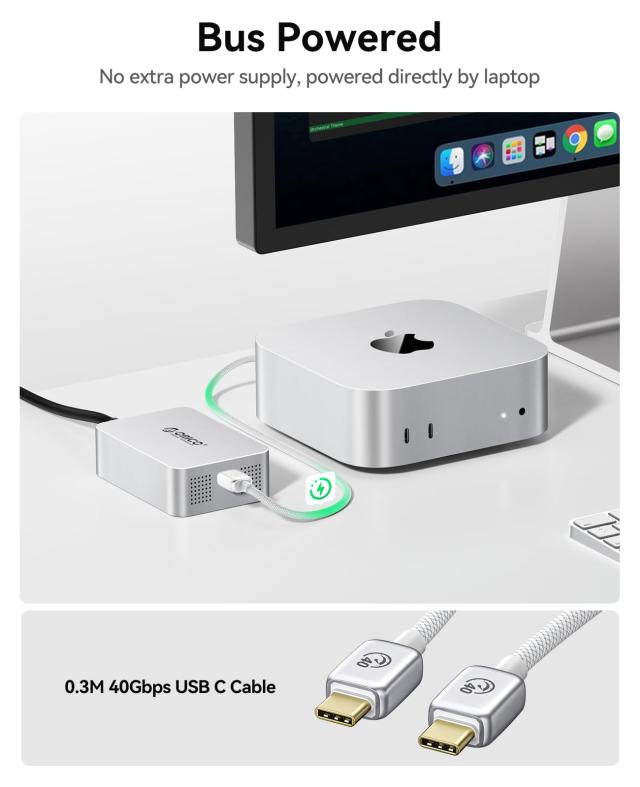 ORICO Thunderbolt 3 10GbE Ethernet Adapter 10gbps 有線lan