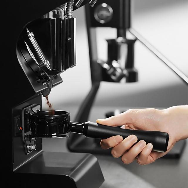 ボトムレスポルタフィルター 51mm デロンギ用ポルタフィルター 取り外し可能なデザイン 51mm フィルター バスケット用 (Fローズウッド)