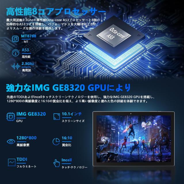 COOPERS YQ11M 2025最新 Android 14 タブレット 41ZLKKTFLoL.jpg_BO30,255,255,