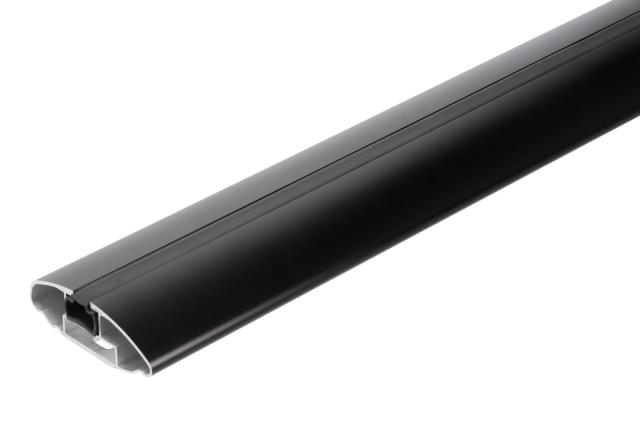 カーメイト(CARMATE) ルーフキャリア inno エアロベースバー 1375mm (1本) 日本製 XB138BK