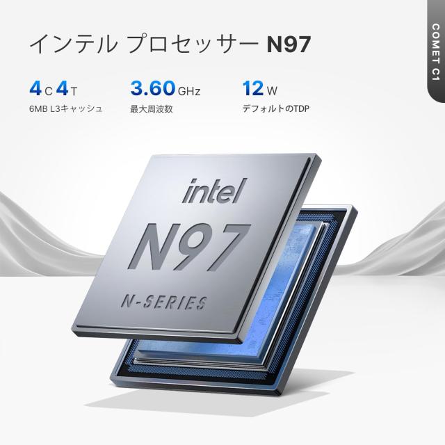 ミニpc 最大3.60GHz 4C/4T mini pc インテル N97 Amazon.co.jp: GMKtec ミニpc 【N150より速い】第12世代インテル