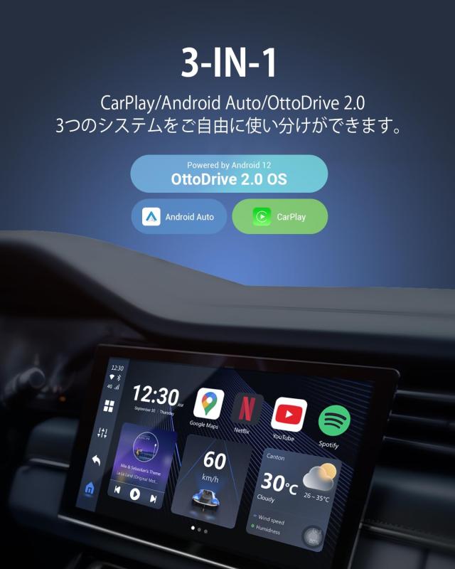 スマートコネクト】車内YouTube再生アダプター（Carplay カー