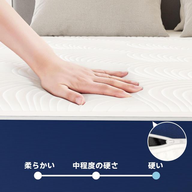MOLPHIT 低反発マットレス セミダブル 20cm厚 抗菌・防臭 メモリー