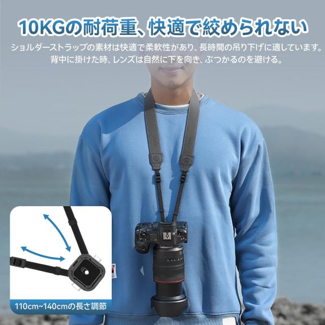 Ulanzi Uka用 クイックリリースショルダーストラップキット カメラ