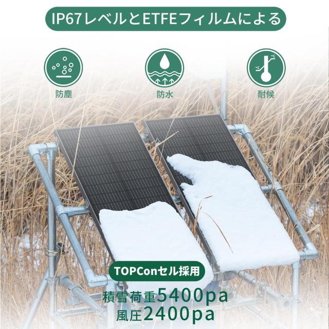 新品 【OasisSolar】2024.09新登場100W単結晶ソーラーパネル太 新品 【OasisSolar】2024.09新登場100W単結晶ソーラーパネル太の