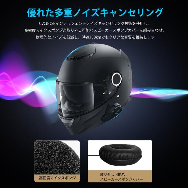 EJEAS バイク インカム Q8 バイク用インカム 6人同時Mesh通信 Amazon.co.jp: EJEAS バイク インカム Q8 インカムバイク用 音楽