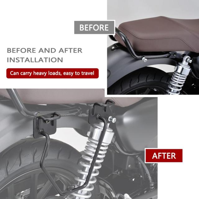 【未使用品】Jeyaic GB350(21-23)サイドバッグサポート 左専用 Jeyaic GB350(21-23) 右側専用 サドルバッグサポート バイク用 サイド