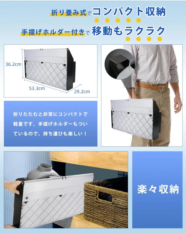 Anesty Duo-Pro 塗装ブース 強力2基ファン スプレーブース 独立したスイッチ＆無段階風量調整 内蔵型LEDライト＆取り付け不要 エアブラシ