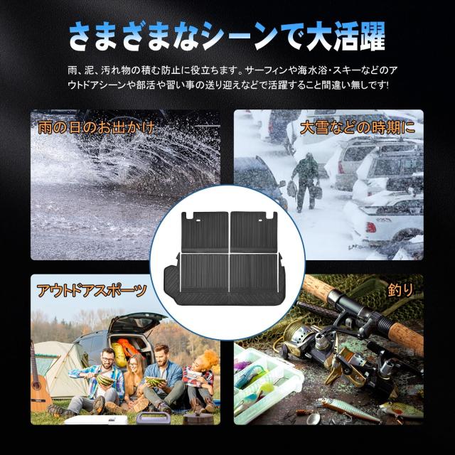 TELLIKA ランドクルーザー 250 ランクル 250系 ラゲッジ マット