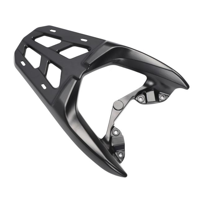 Nmax125 2020-2024、中空リア荷物ラック、アルミニウム合金高強度、耐久性のあるNmax155用リアテールストレージラックブラケット、頑丈な_2