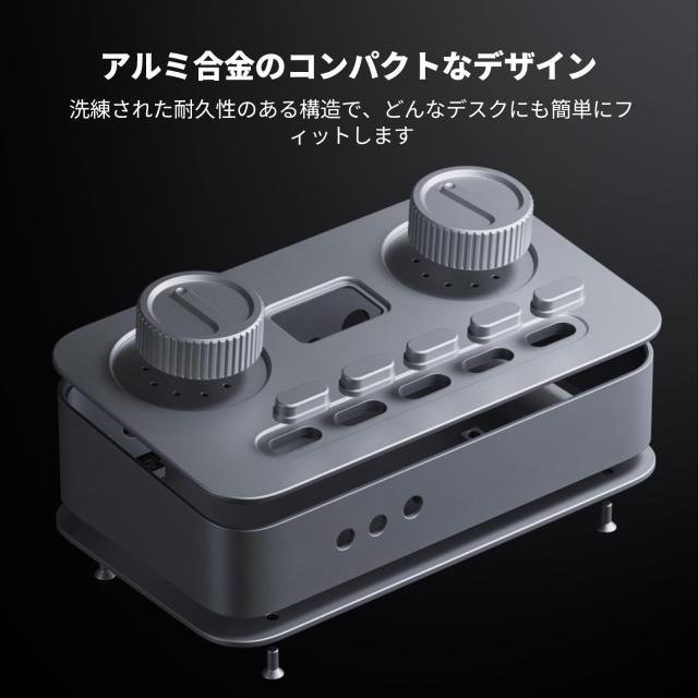 Fosi Audio K7 DAC ヘッドフォンアンプ デスクトップ USB C デジタル