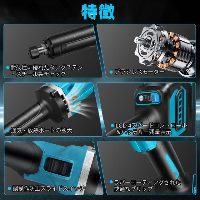 Ceritica ミニルーター 6段変速 ハンドルーター シールド