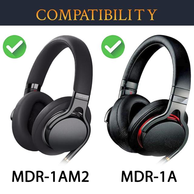 SOULWIT ヘッドバンド ヘッドバンドカバー for Sony MDR-1A(MDR1A)/MDR